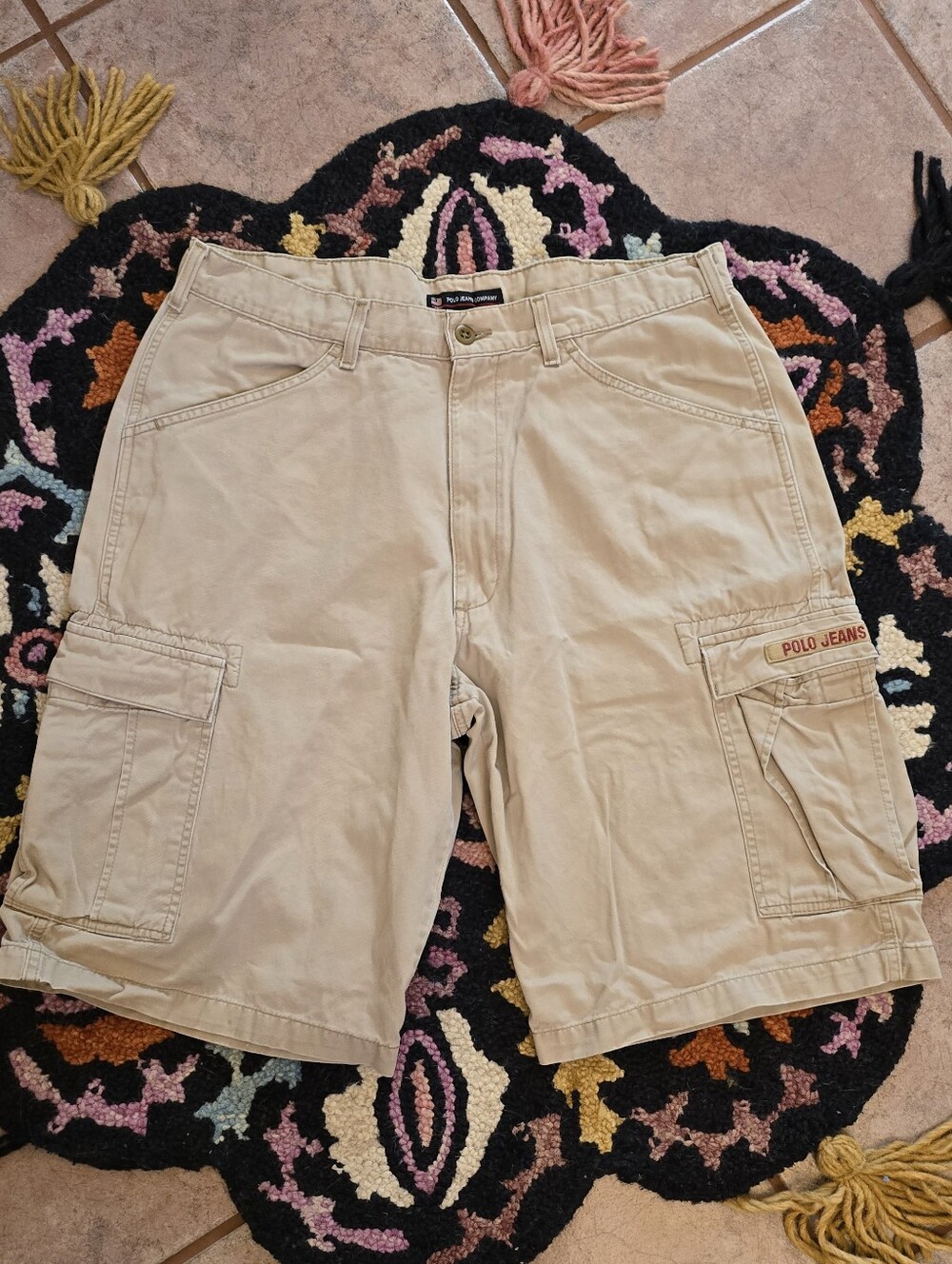 🔥🔥Y2K Polo Ralph Lauren Cargo Shorts. Freighter Polo Jean Co Size 36🔥🔥 Skate